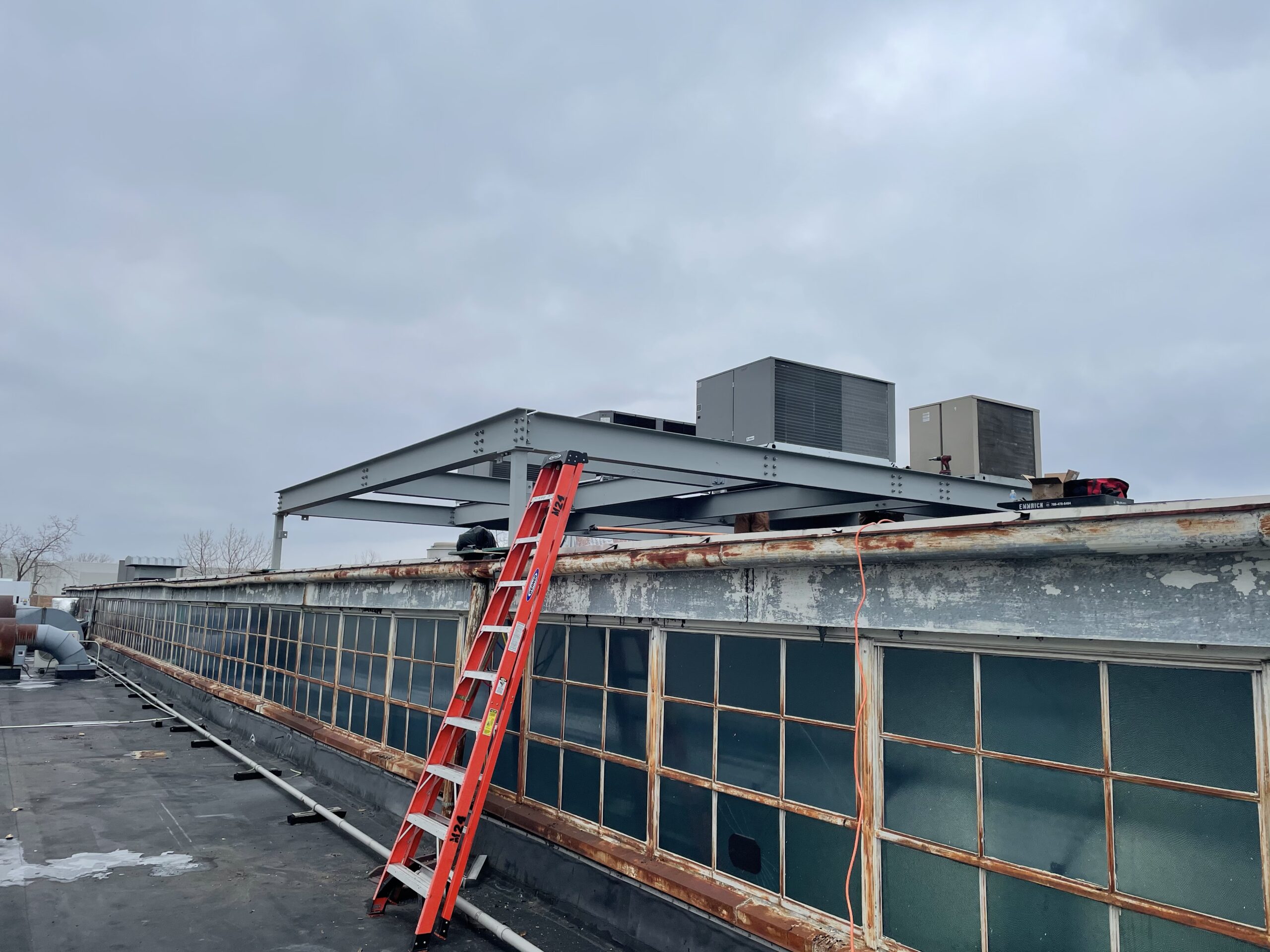 Rooftop With Air Ventilators